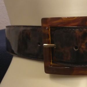 Cheetah Print Belt